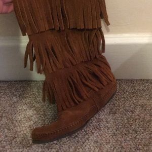 Minnetonka Mid Calf Boots